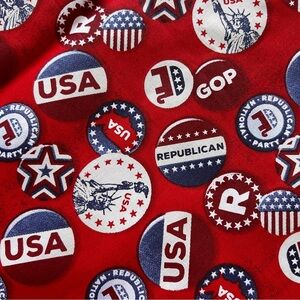 Vintage Republican fabric.